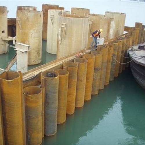 阜阳钢护筒现场安装